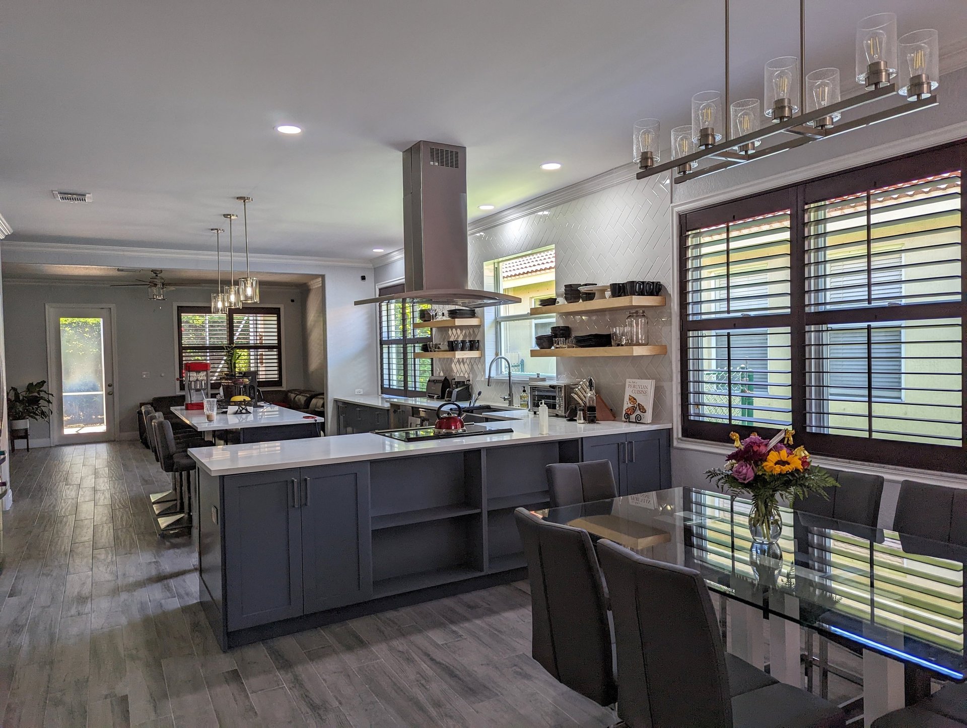 black and brown leather padded tub sofa