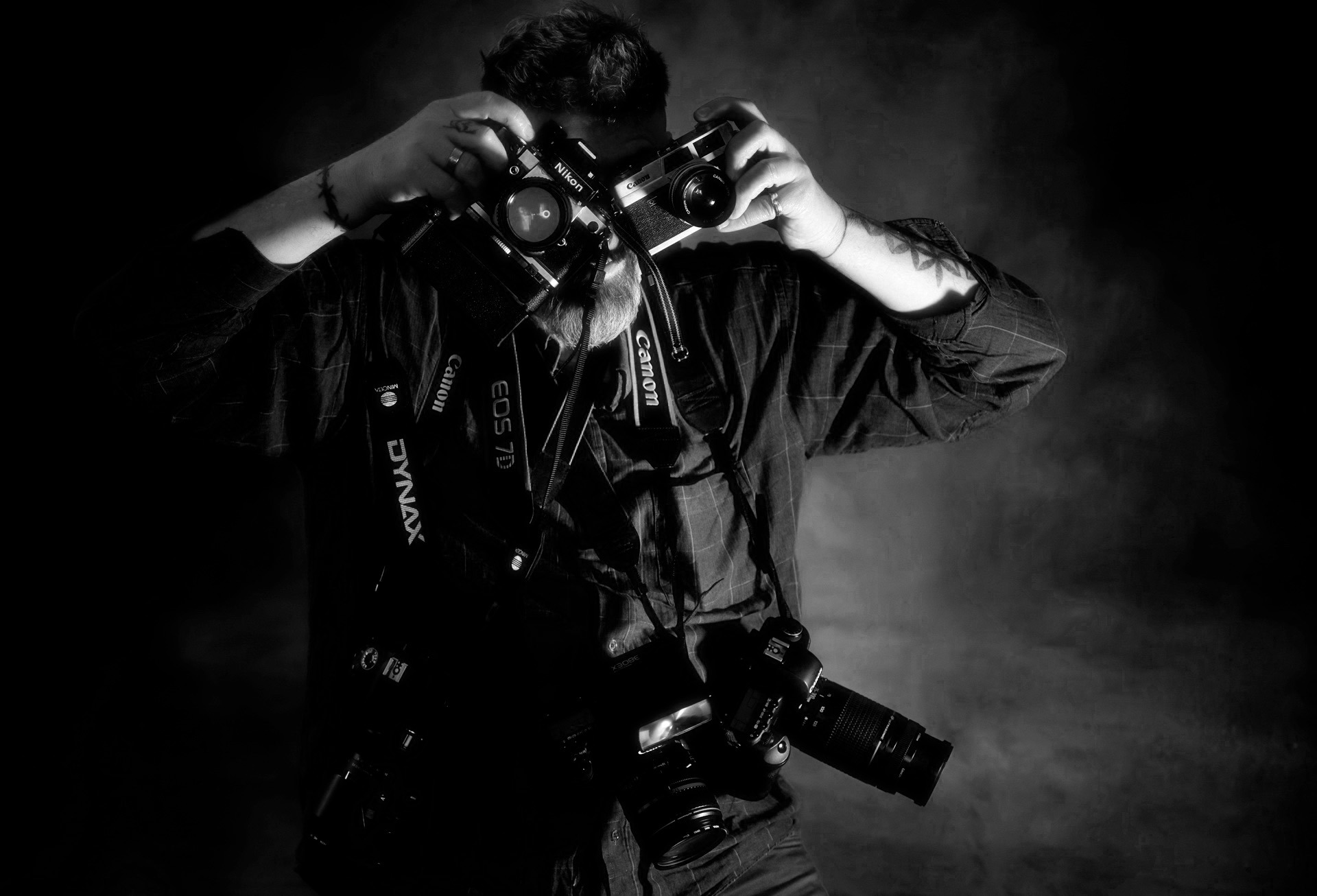 black blue and yellow textile