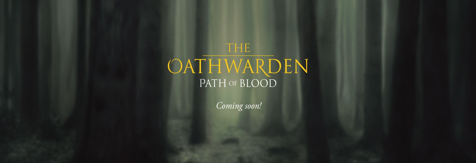 Background and title from upcoming book The Oathwarden: Path of Blood