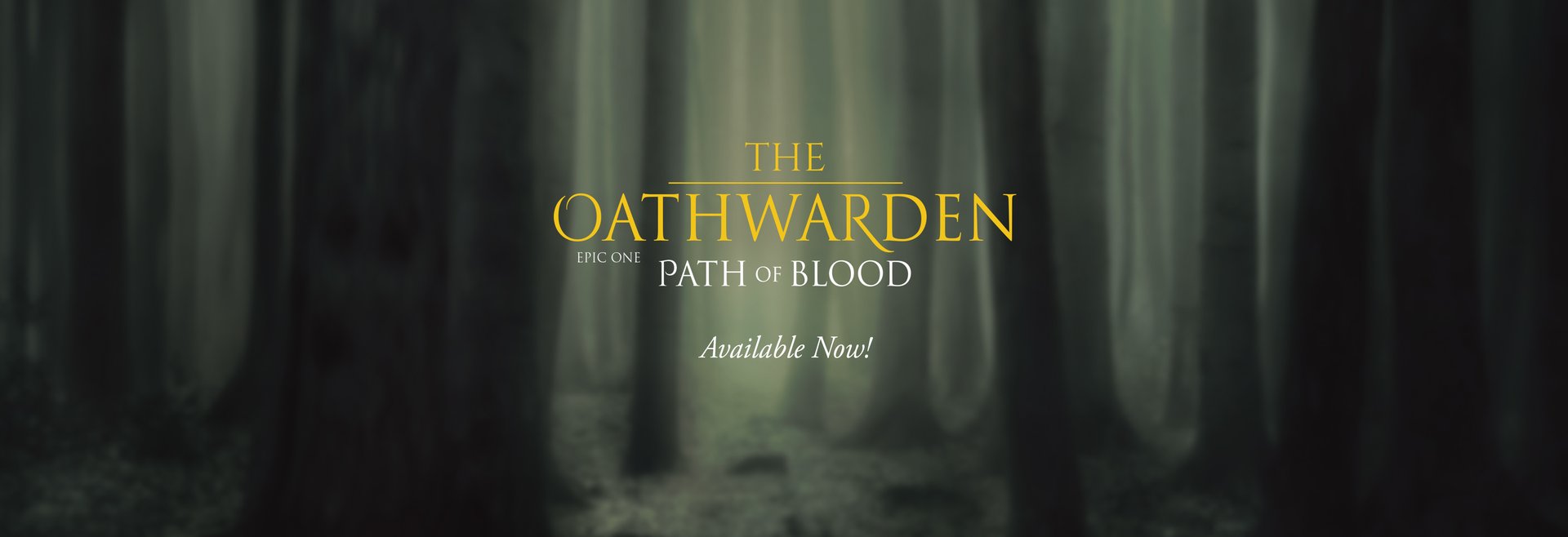 Background and title from upcoming book The Oathwarden: Path of Blood