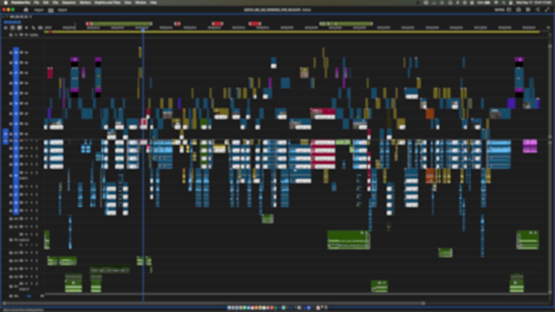 black blue and yellow textile