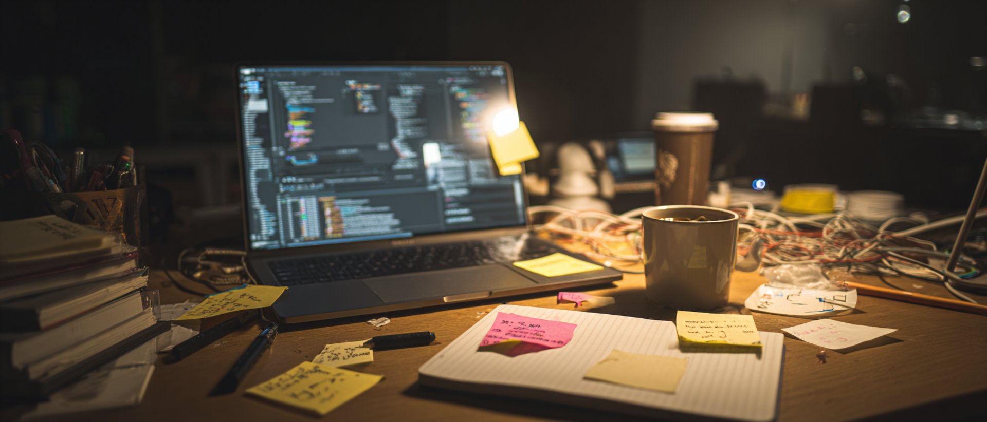 an abstract photo of a curved building with a blue sky in the background