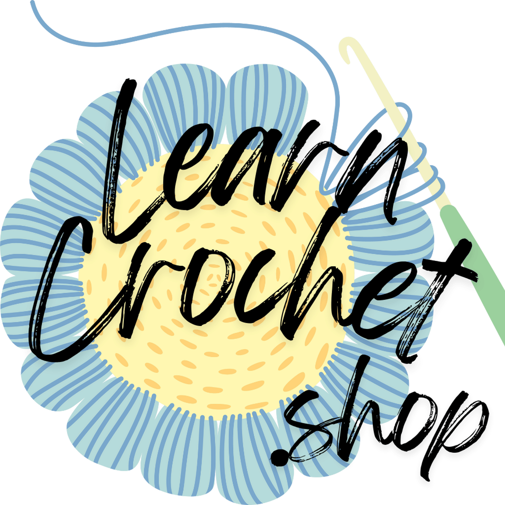 A hand is holding a ball of yarn