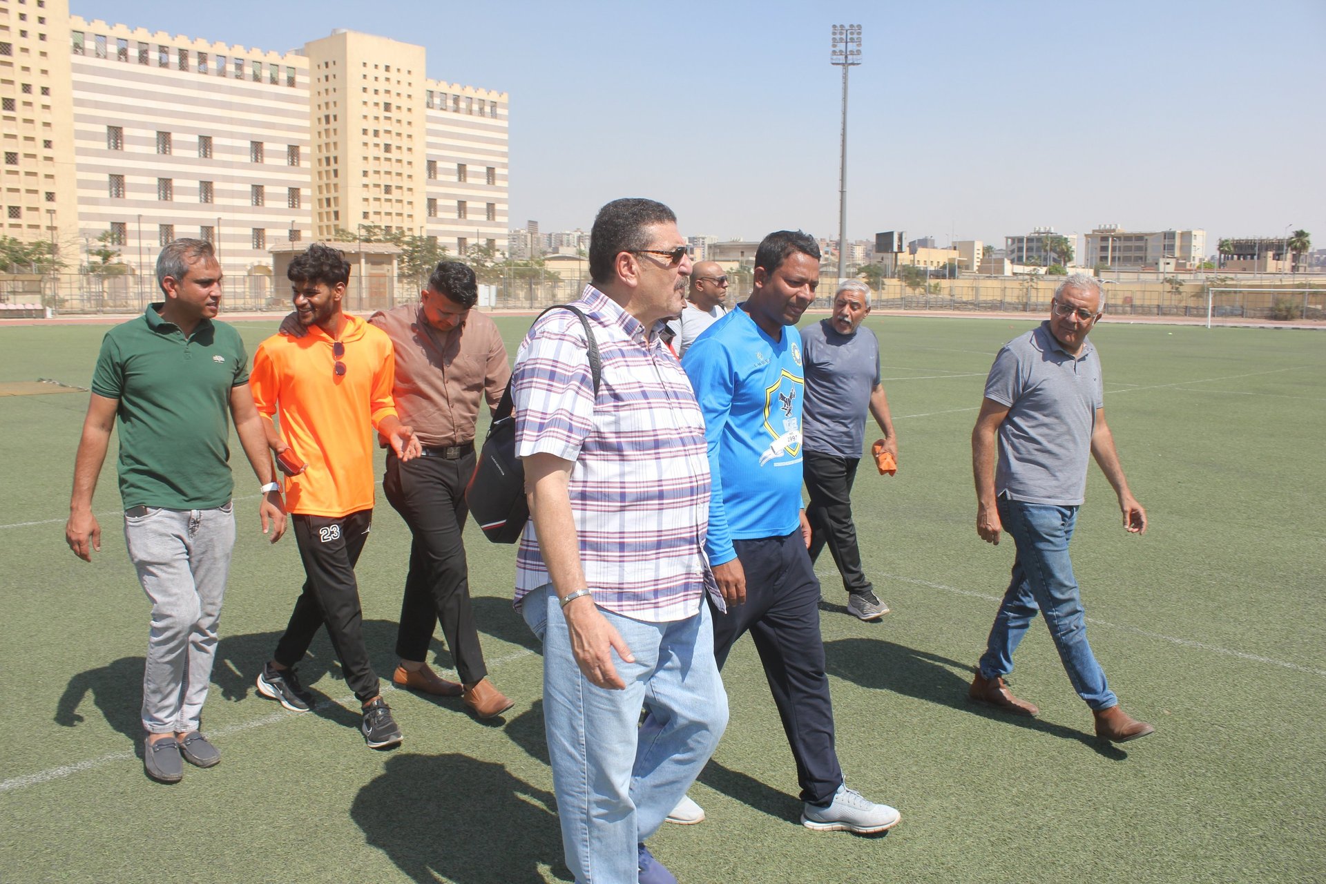 Ground Visit by Dr.Emad Elbannany