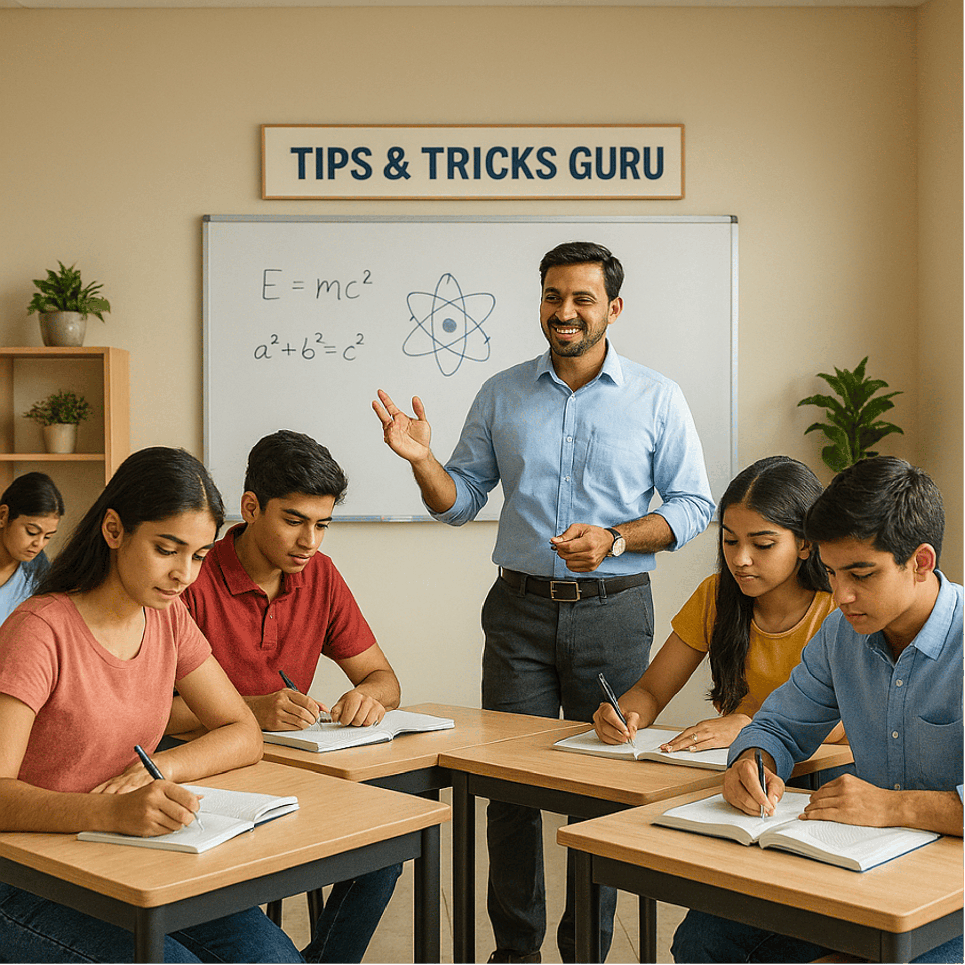 group of children taking picture