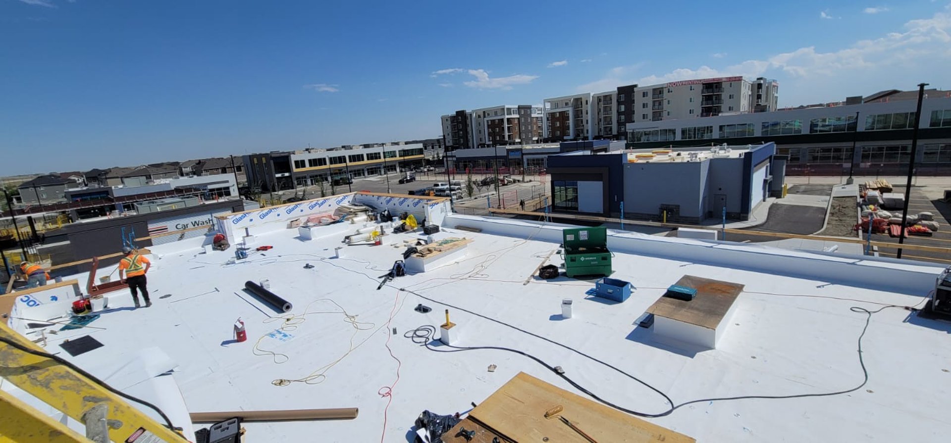 black and brown leather padded tub sofa