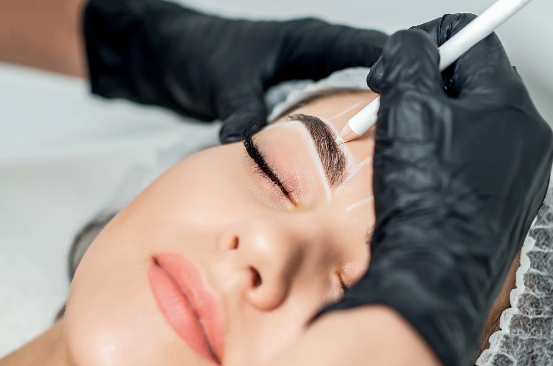 closeup photography of woman's face