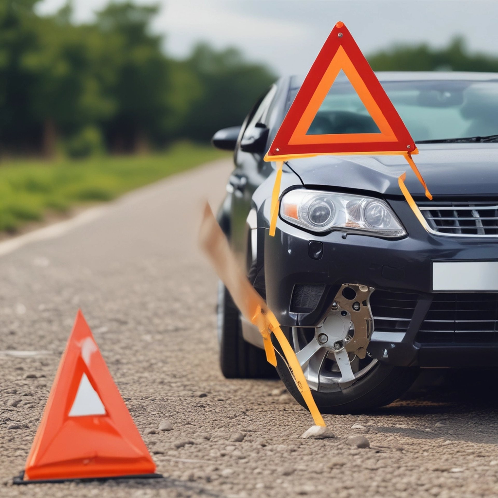 voiture accidentéé