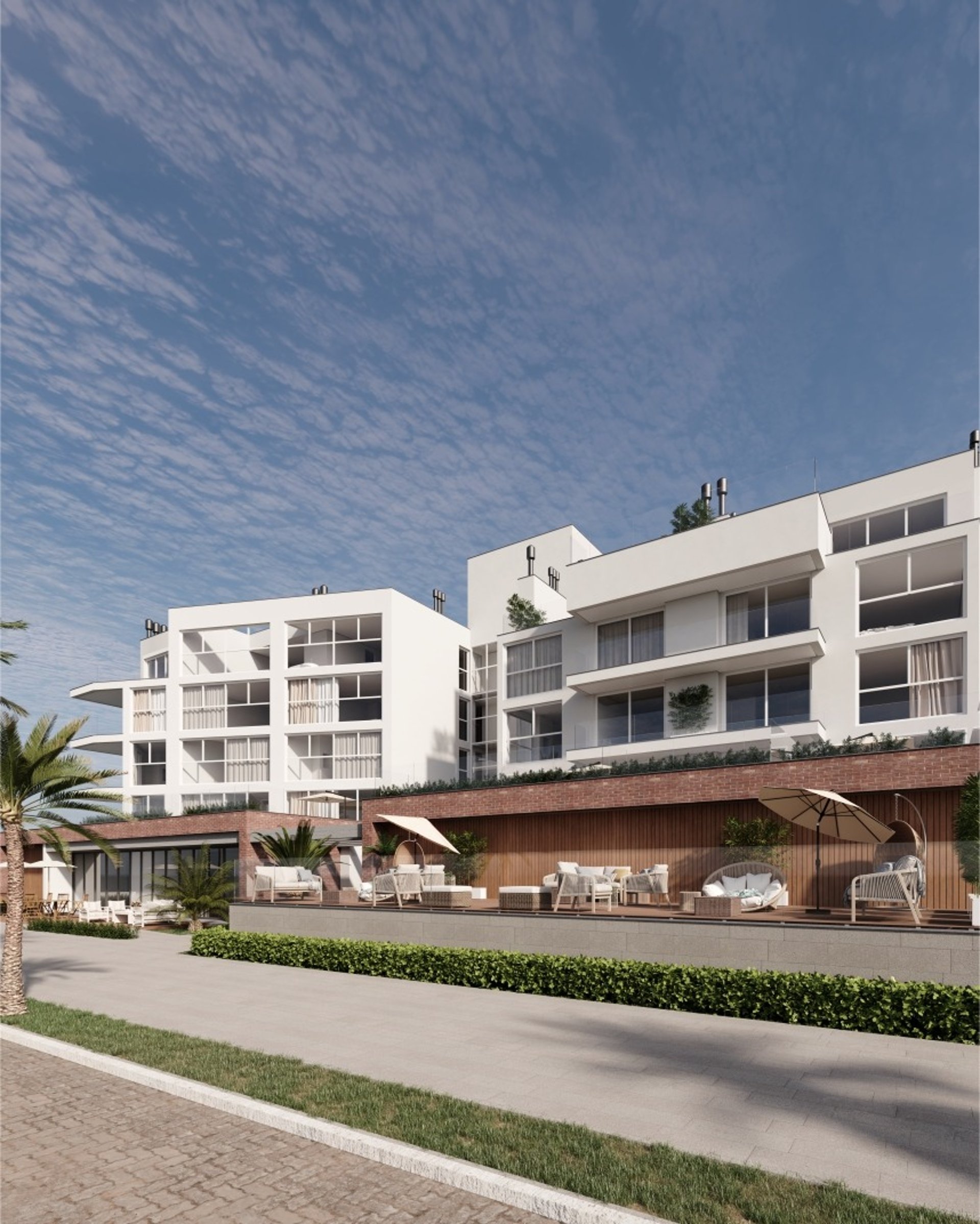 Um prédio multifamiliar - ORLA na cidade de Pelotas. Construtora Valori Empreendimentos