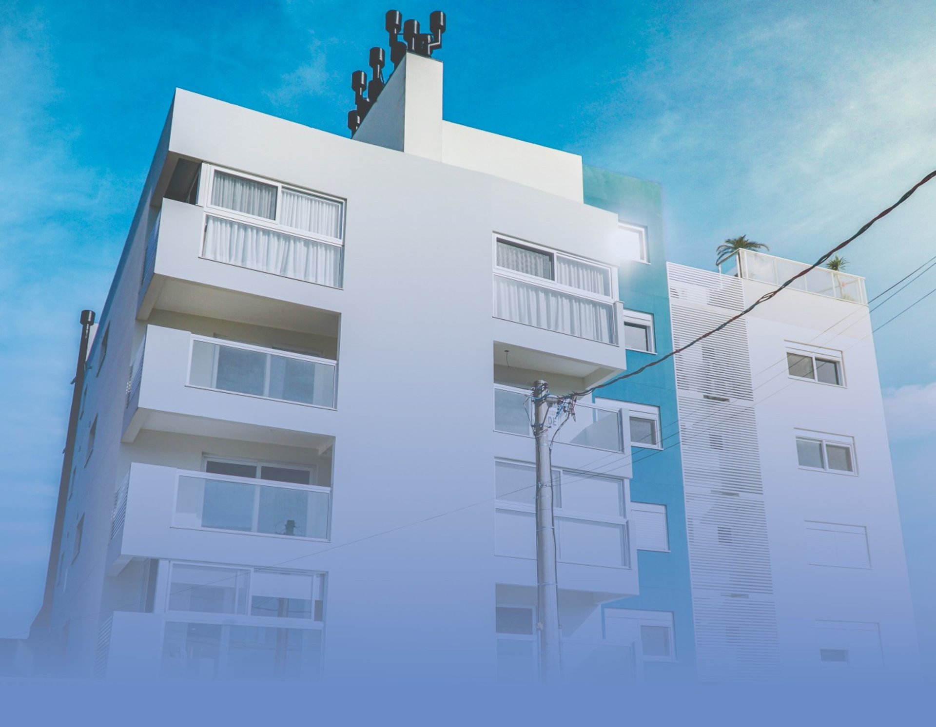 Vista principal prédio multifamiliar Fiori di Veneto na cidade de Pelotas. Construtora Valori Empreendimentos