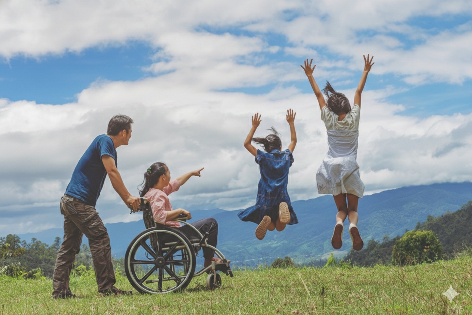 A girl and her dog are happy together.