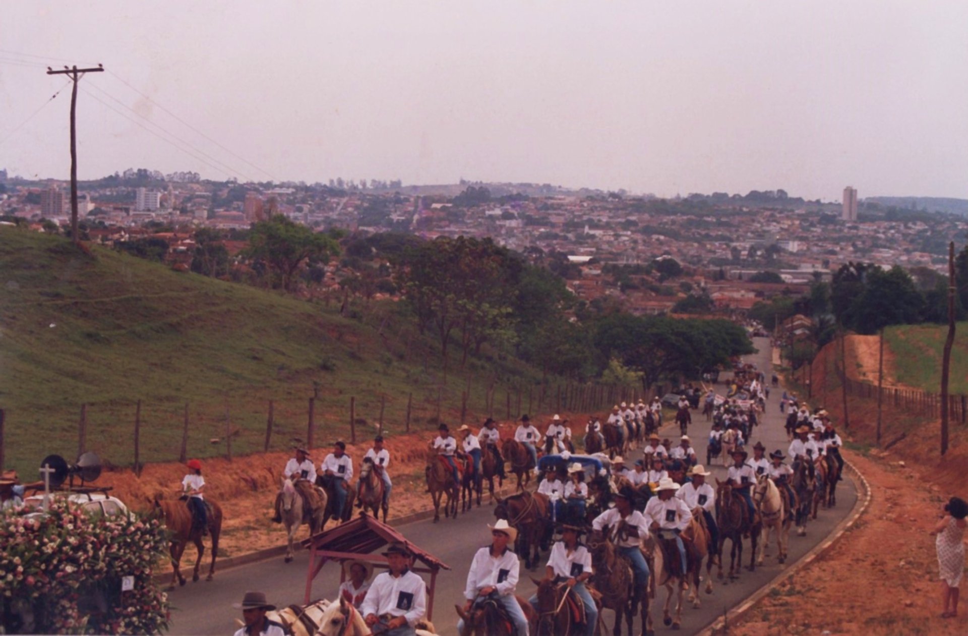 Romaria de Itapira em 199, coleção Chico Mariano