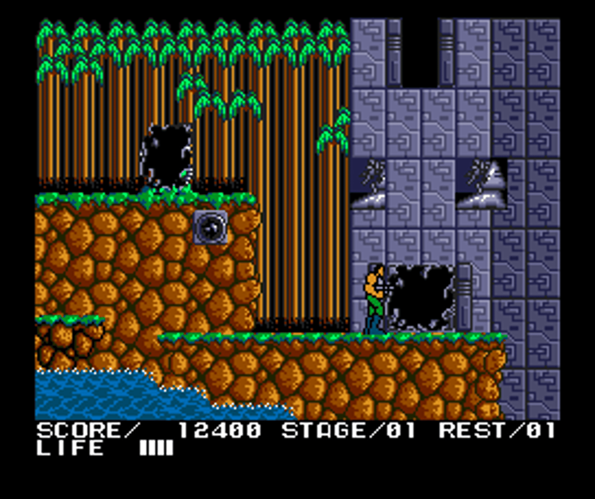 Run-and-gun games (Contra).