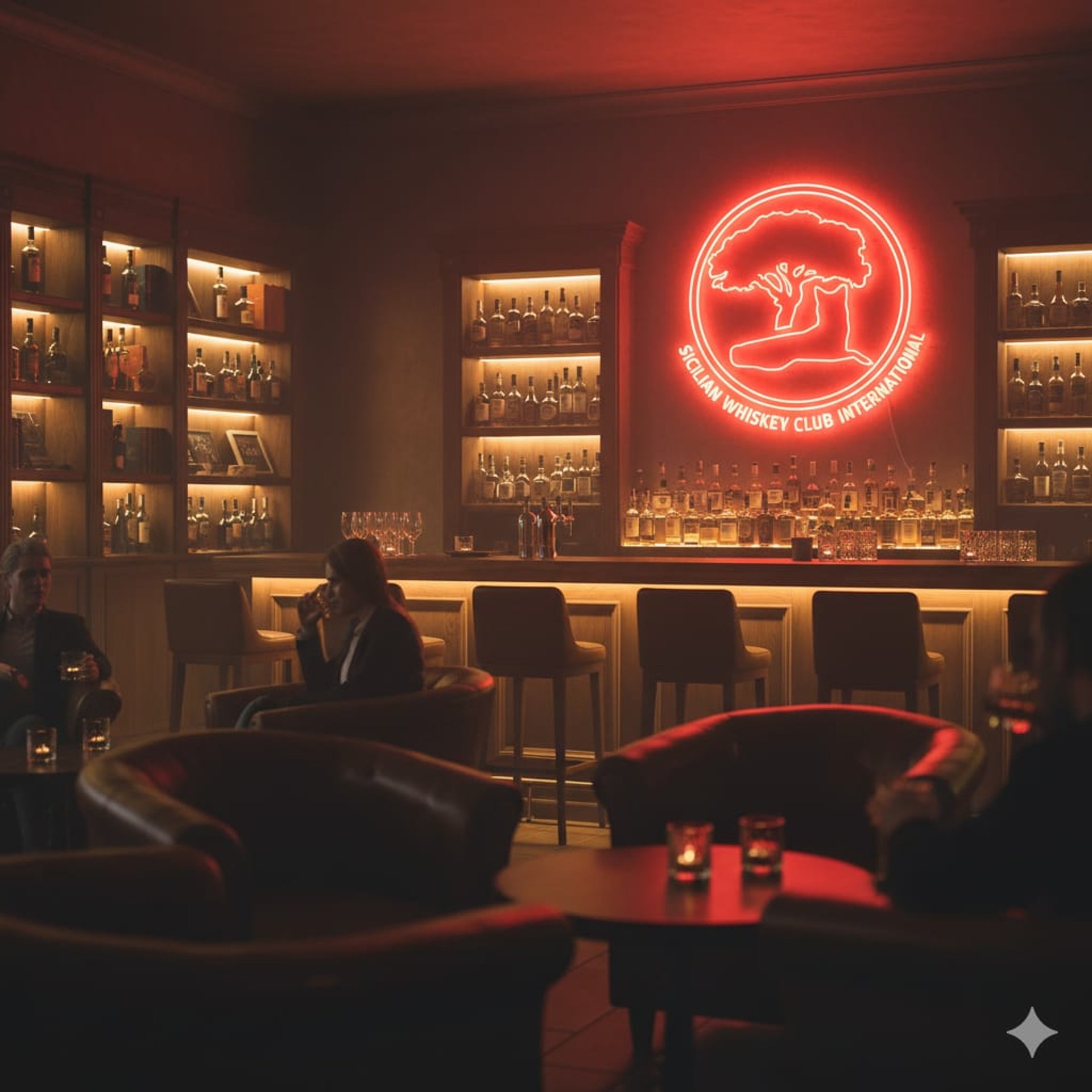 Sicilian Whiskey Botte pirografata