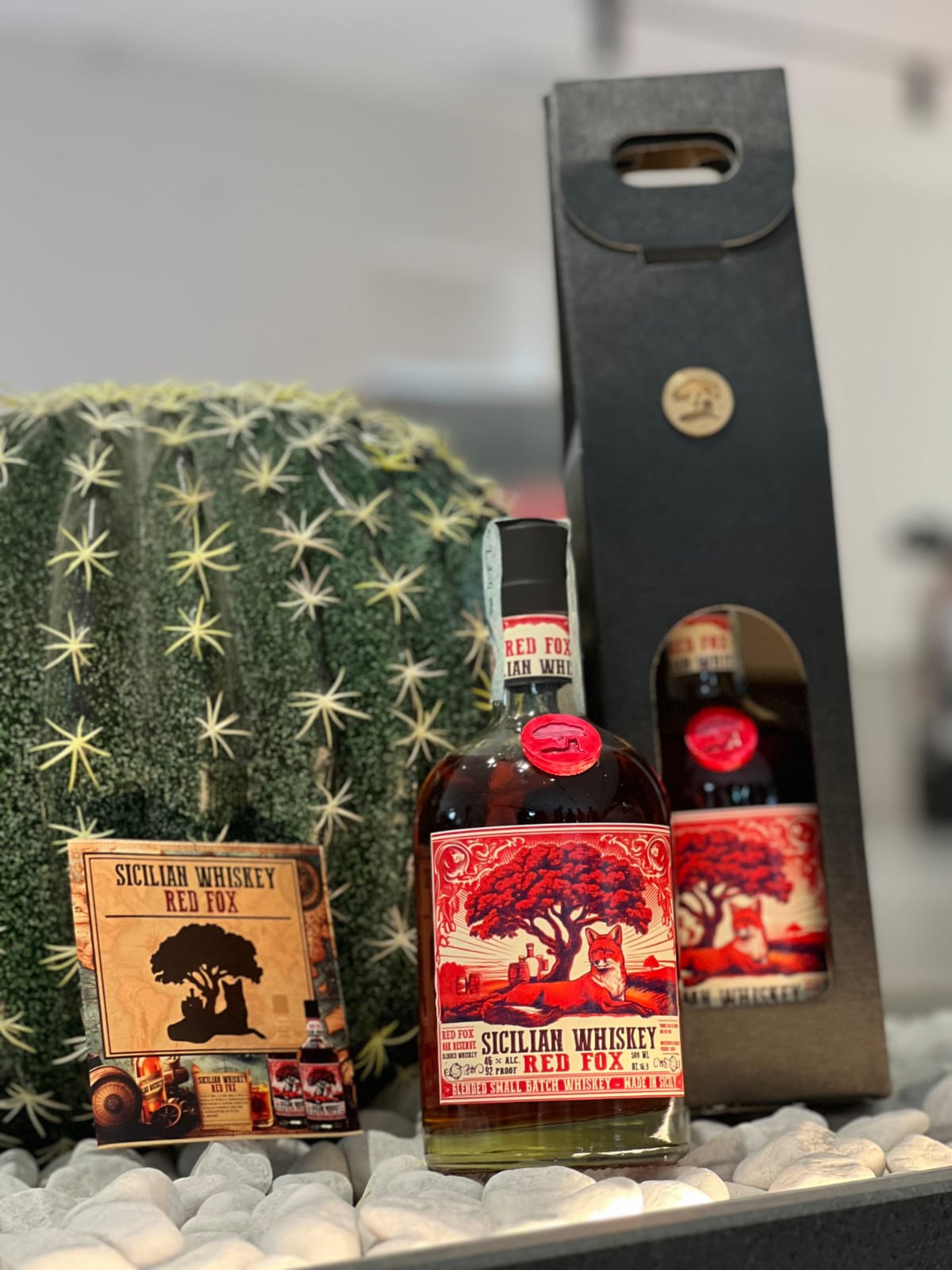 Red Fox Whiskey Astuccio