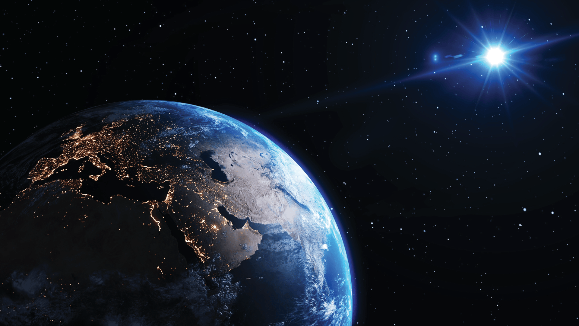 mountain range under blue sky