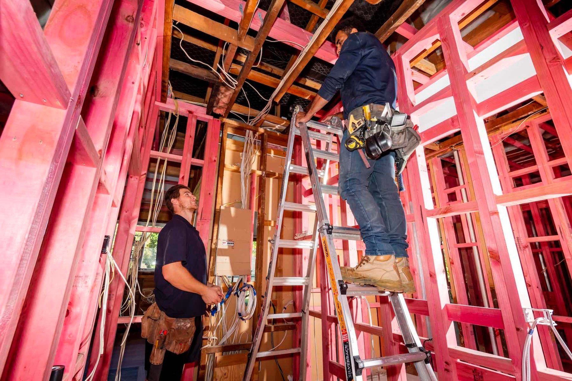 Home renovation work site - Qualitas Builders Auckland