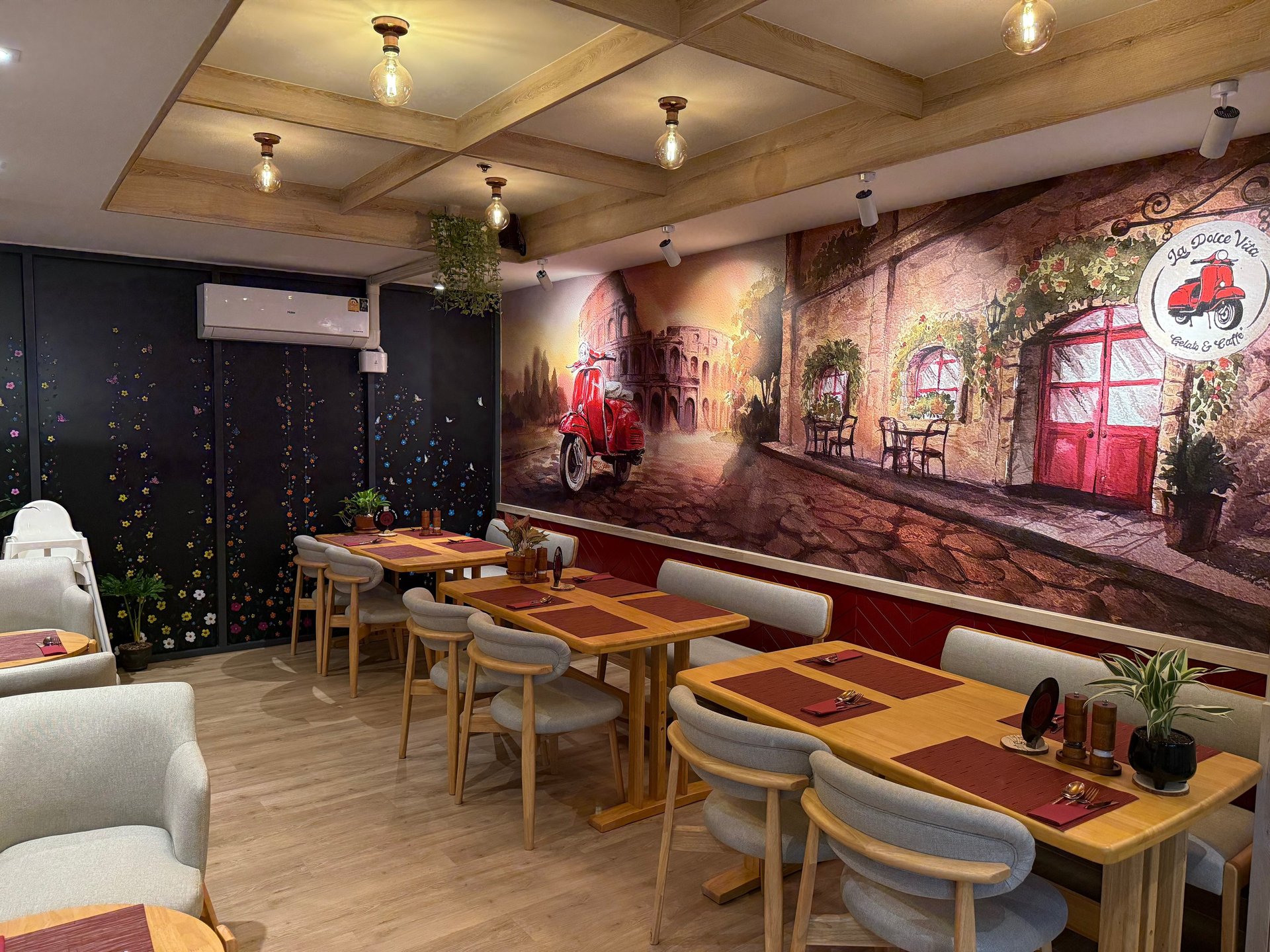 woman wearing yellow long-sleeved dress under white clouds and blue sky during daytime