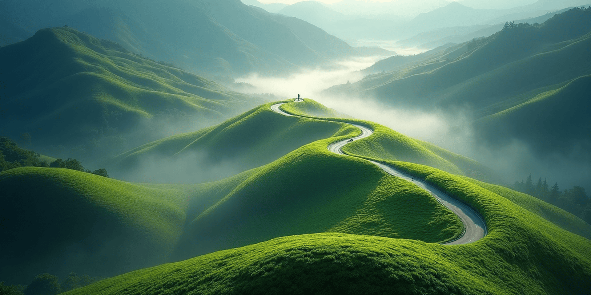 green trees on island surrounded by water under blue sky and white clouds during daytime