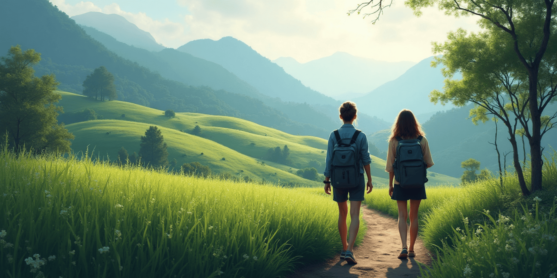 green trees on island surrounded by water under blue sky and white clouds during daytime