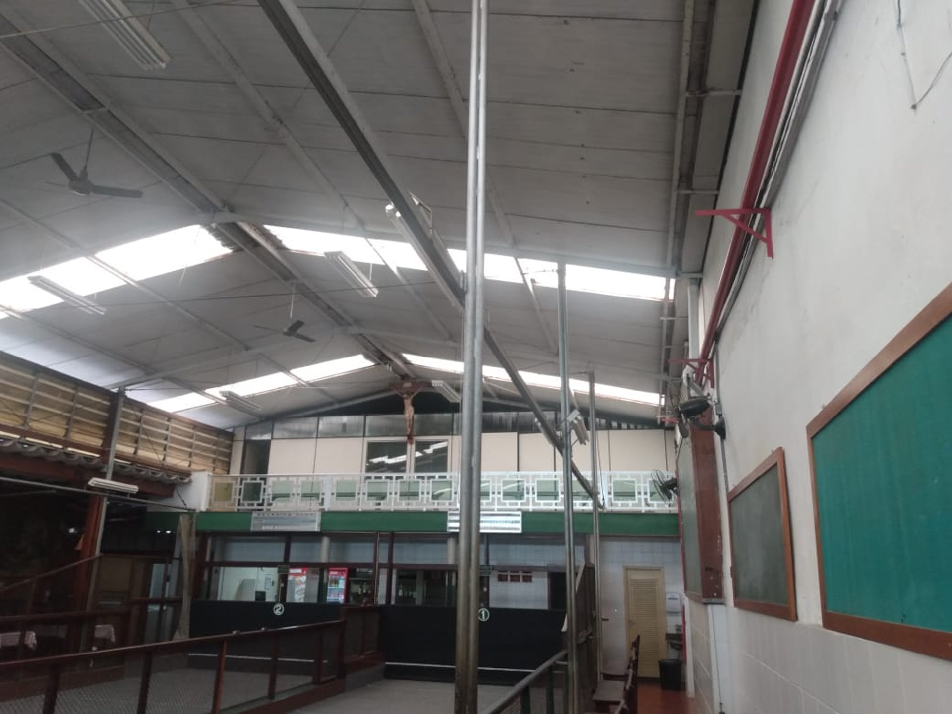 telha leitosa para galpão