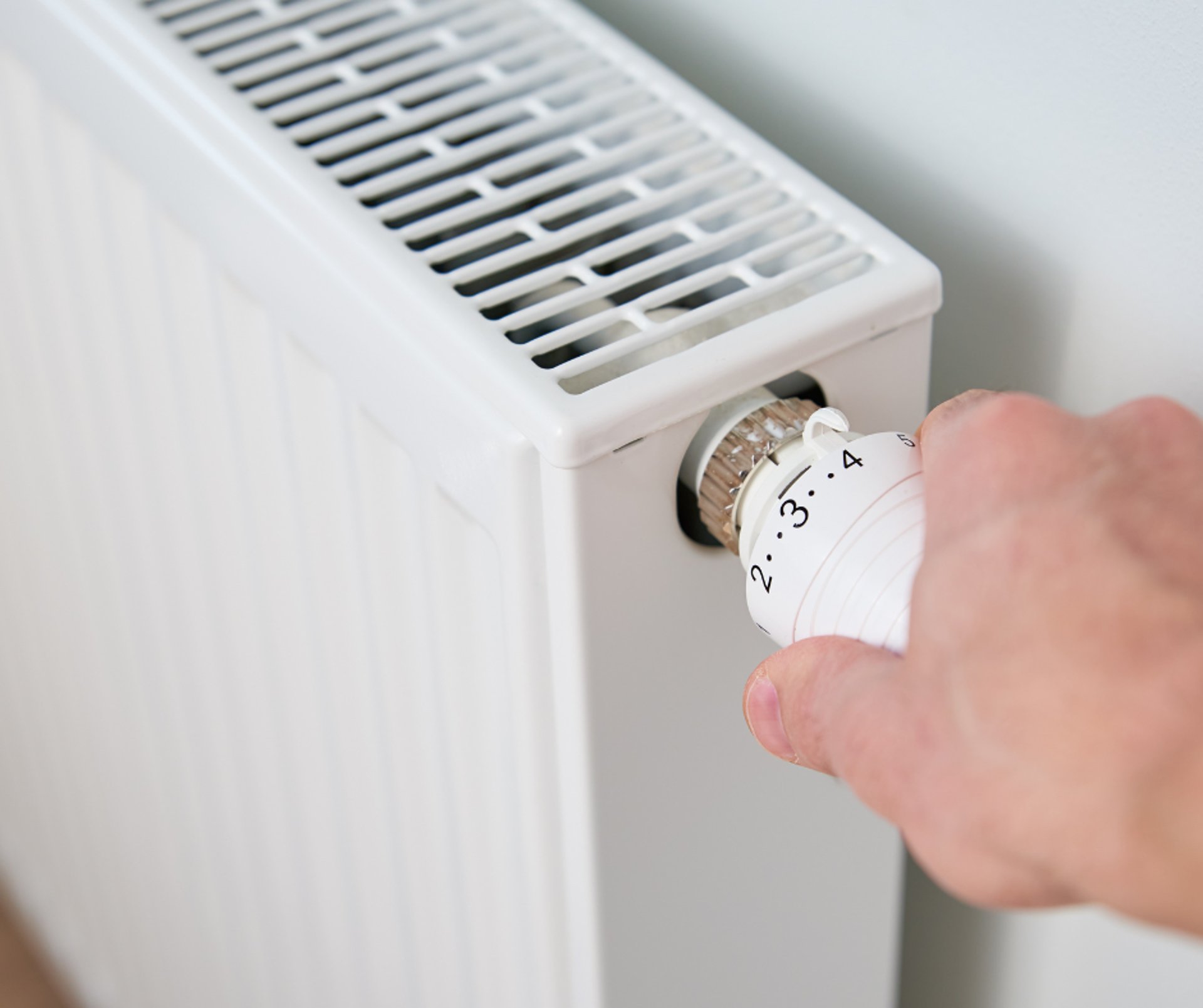 an abstract photo of a curved building with a blue sky in the background