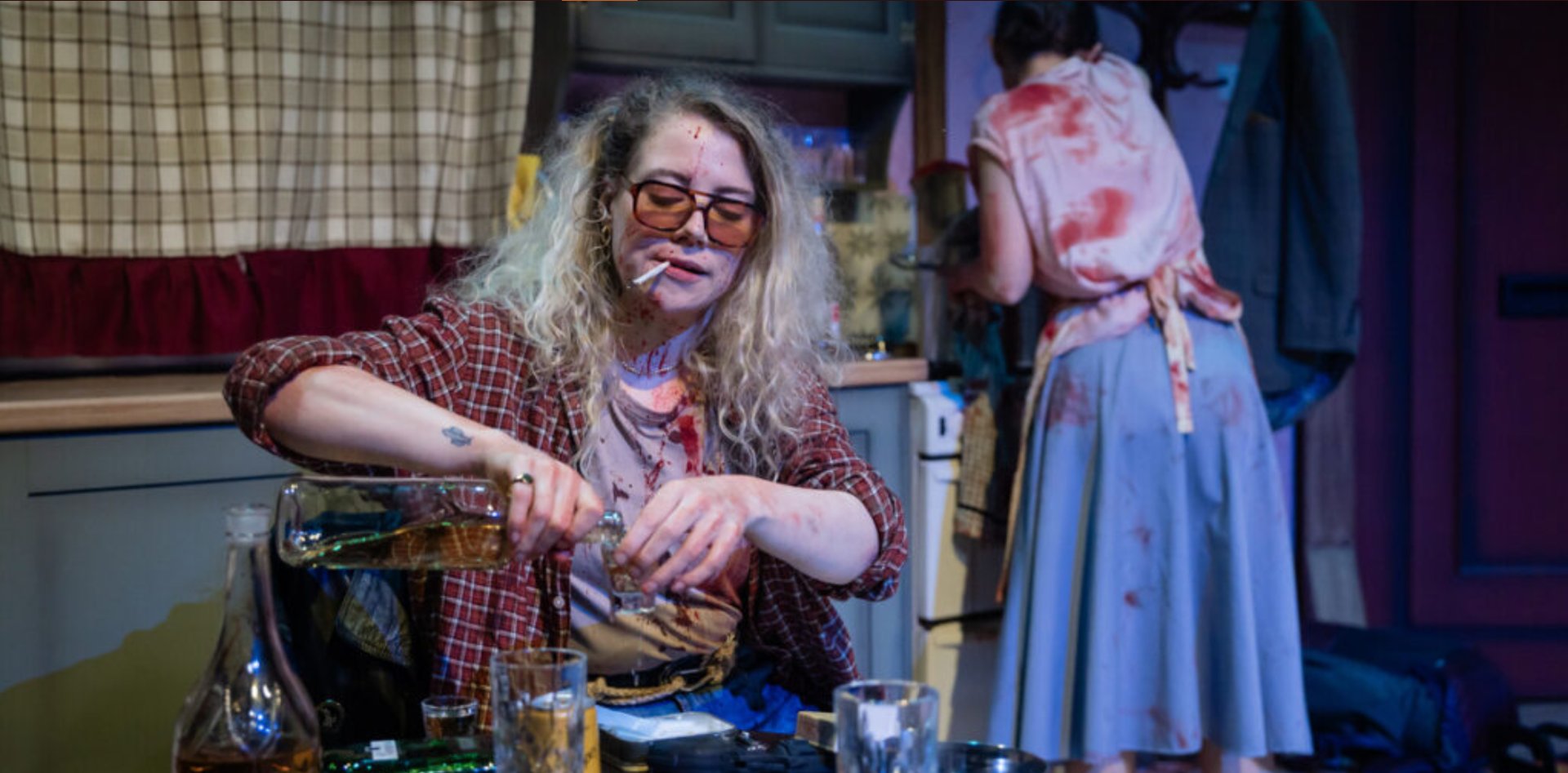 black blue and yellow textile