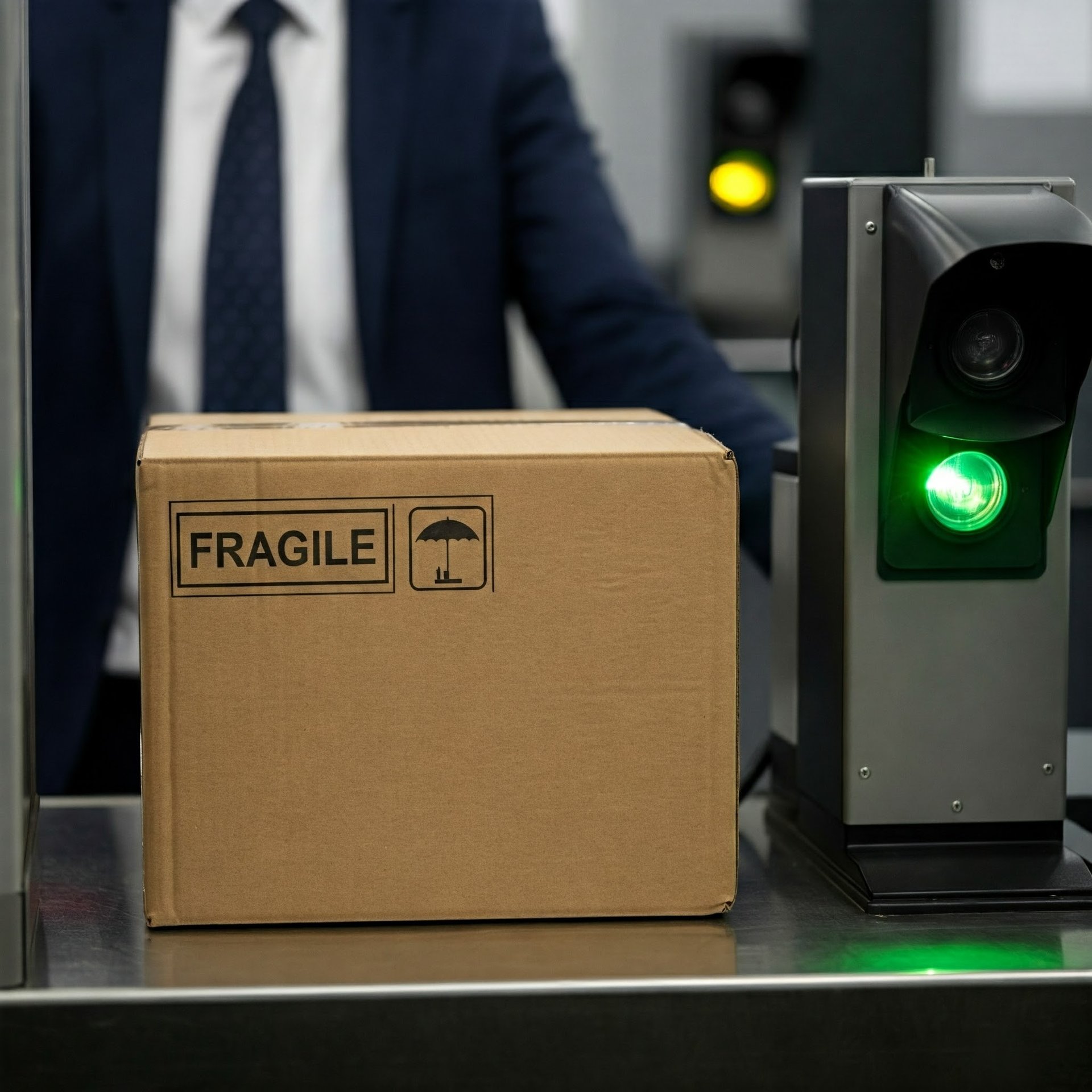 an abstract photo of a curved building with a blue sky in the background