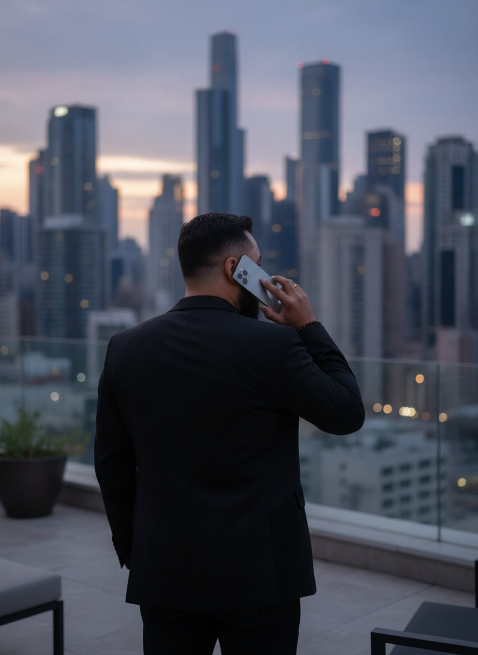 person holding phone