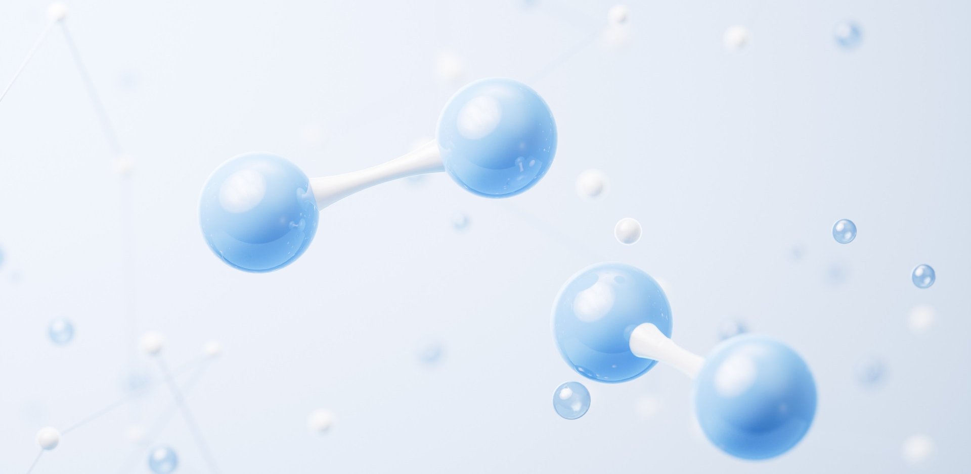 an abstract photo of a curved building with a blue sky in the background