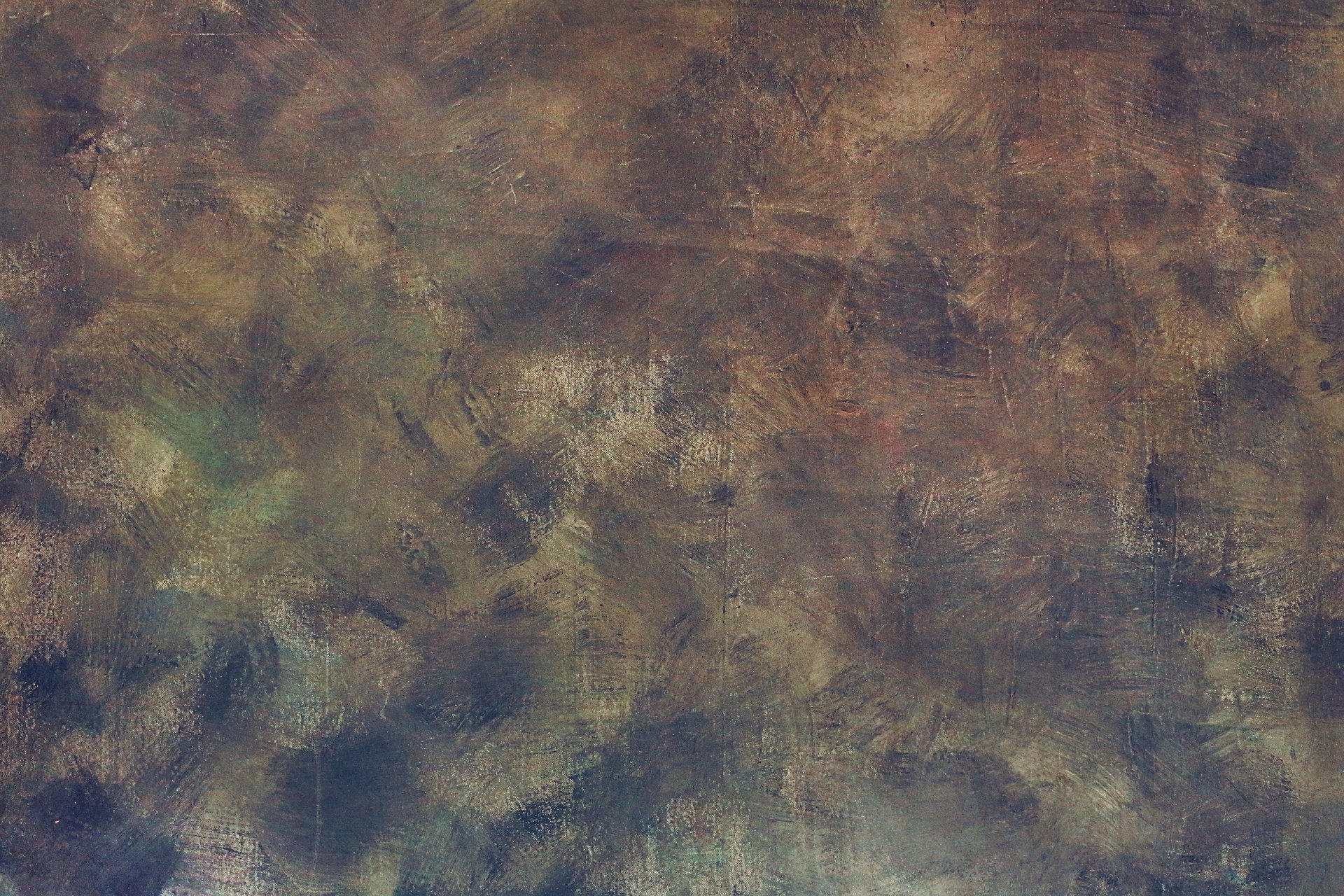 a close up of a black and brown abstract painting