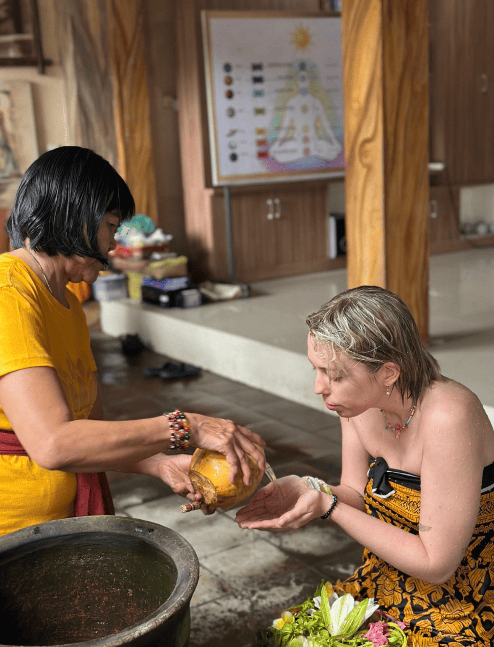 black blue and yellow textile