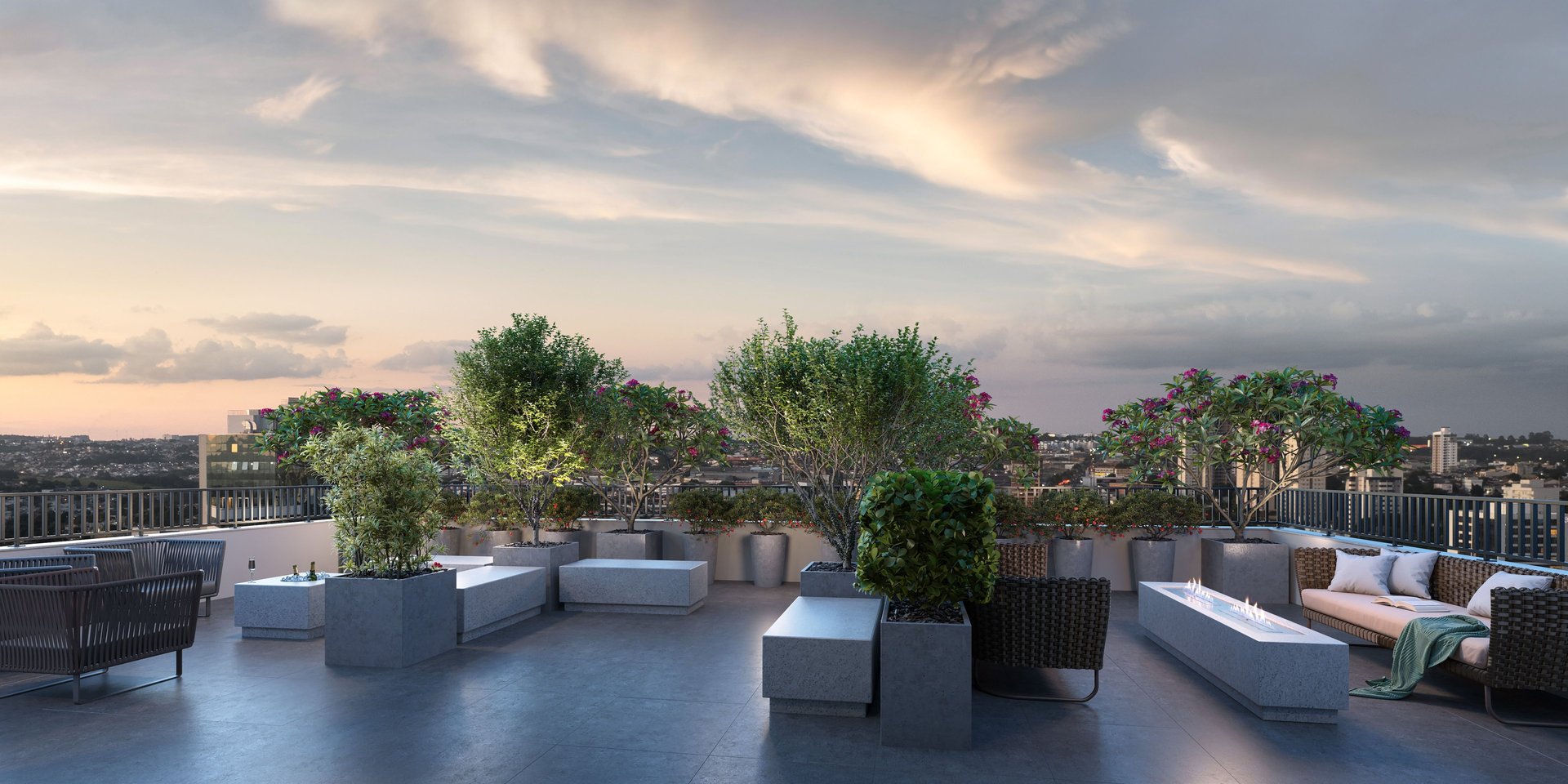 black and brown leather padded tub sofa