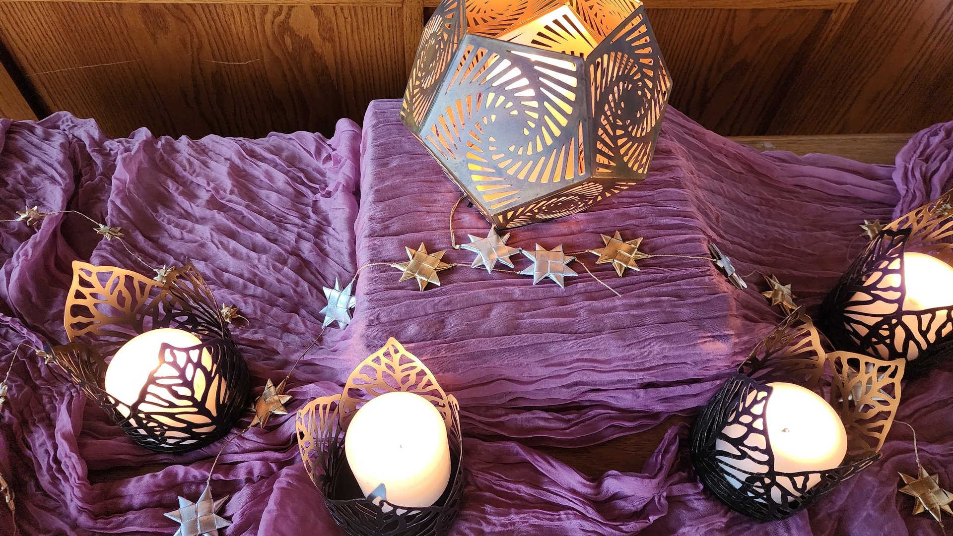 an abstract photo of a curved building with a blue sky in the background