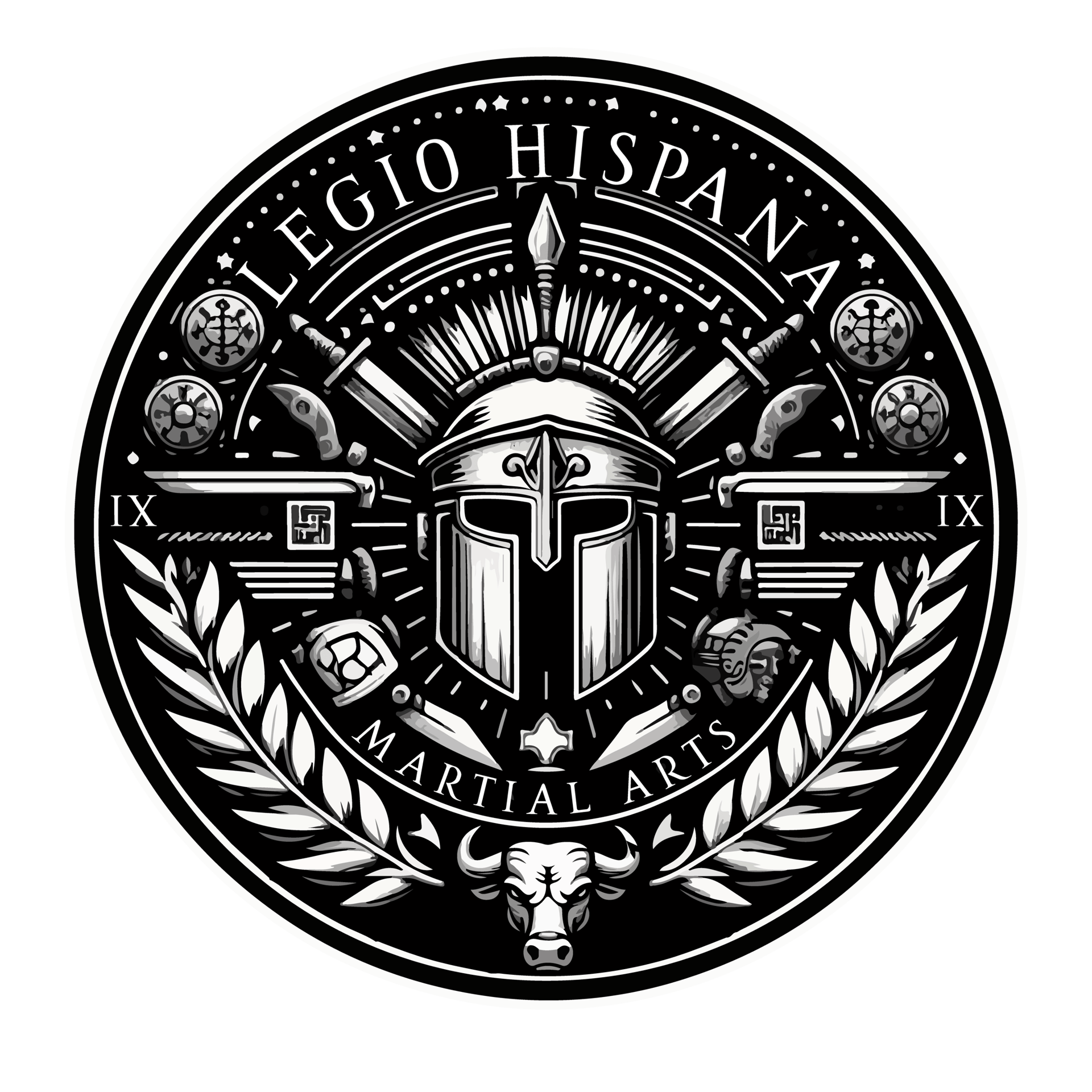 an abstract photo of a curved building with a blue sky in the background