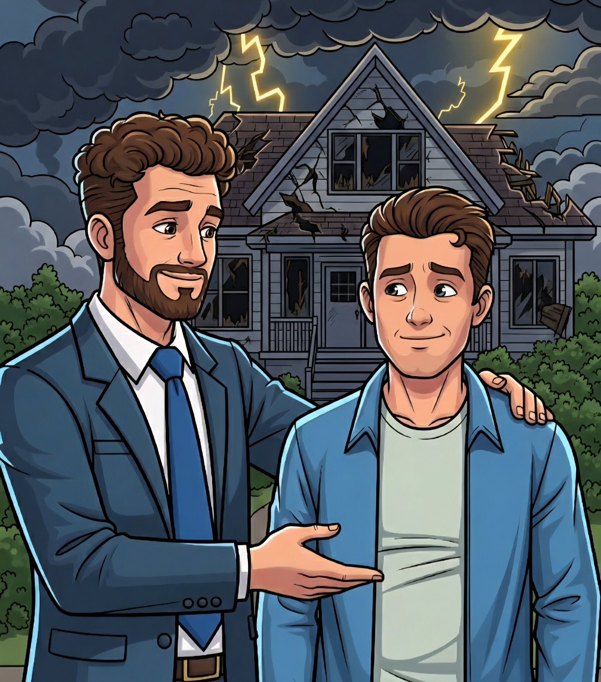 black and brown leather padded tub sofa