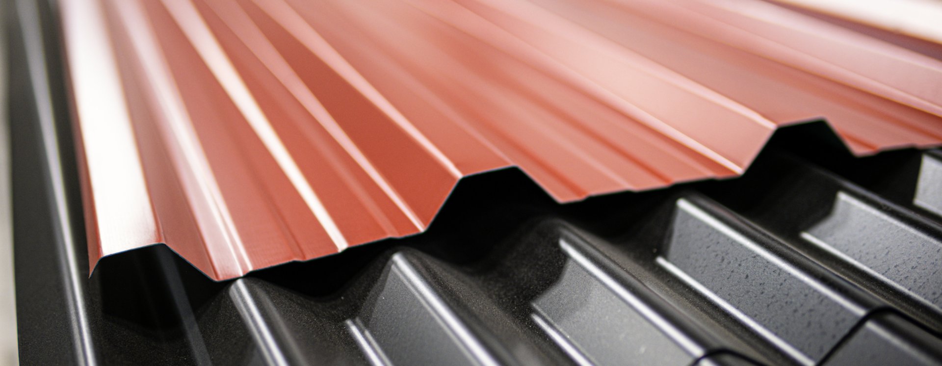 the roof of a building with a clock on it