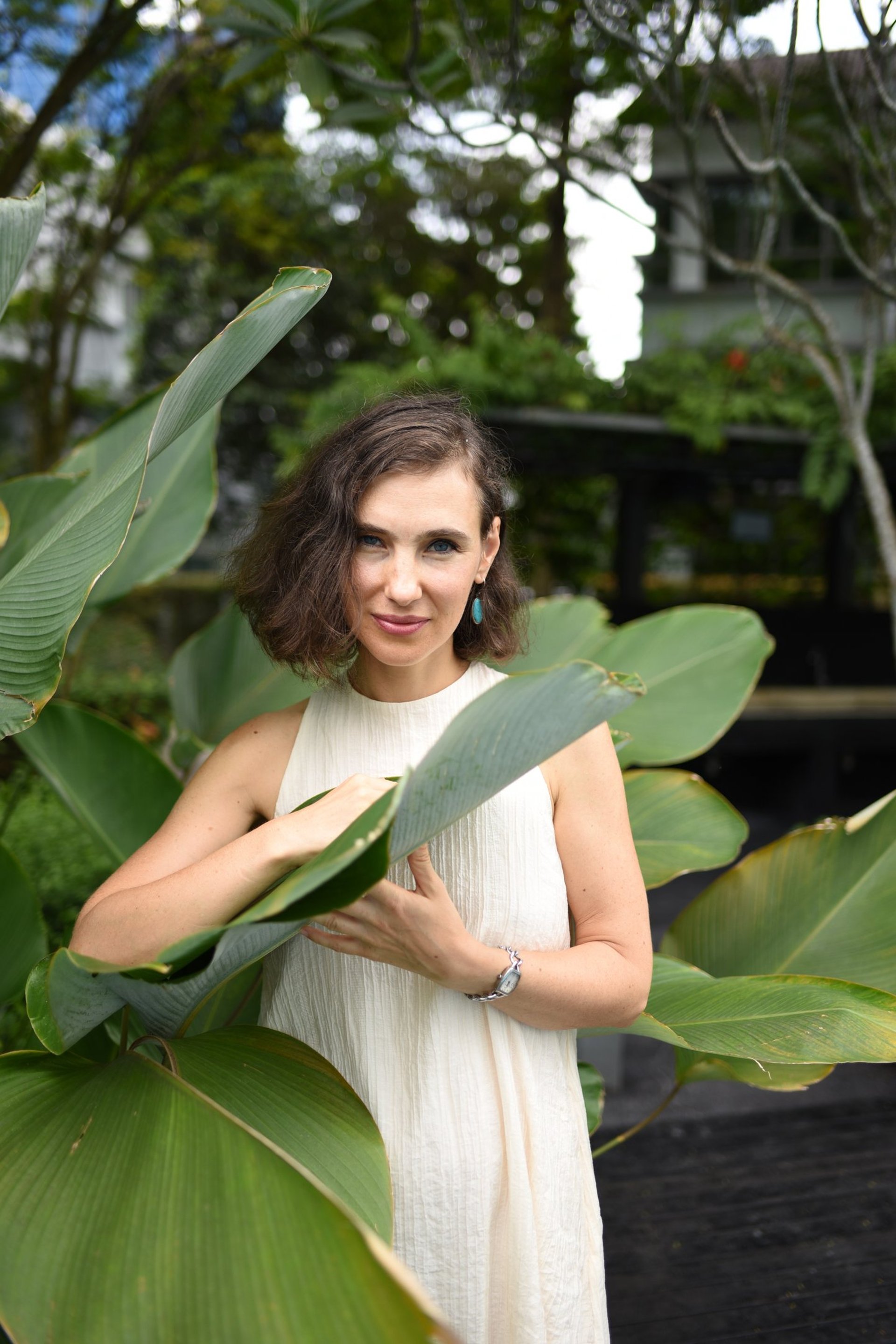 black and brown leather padded tub sofa