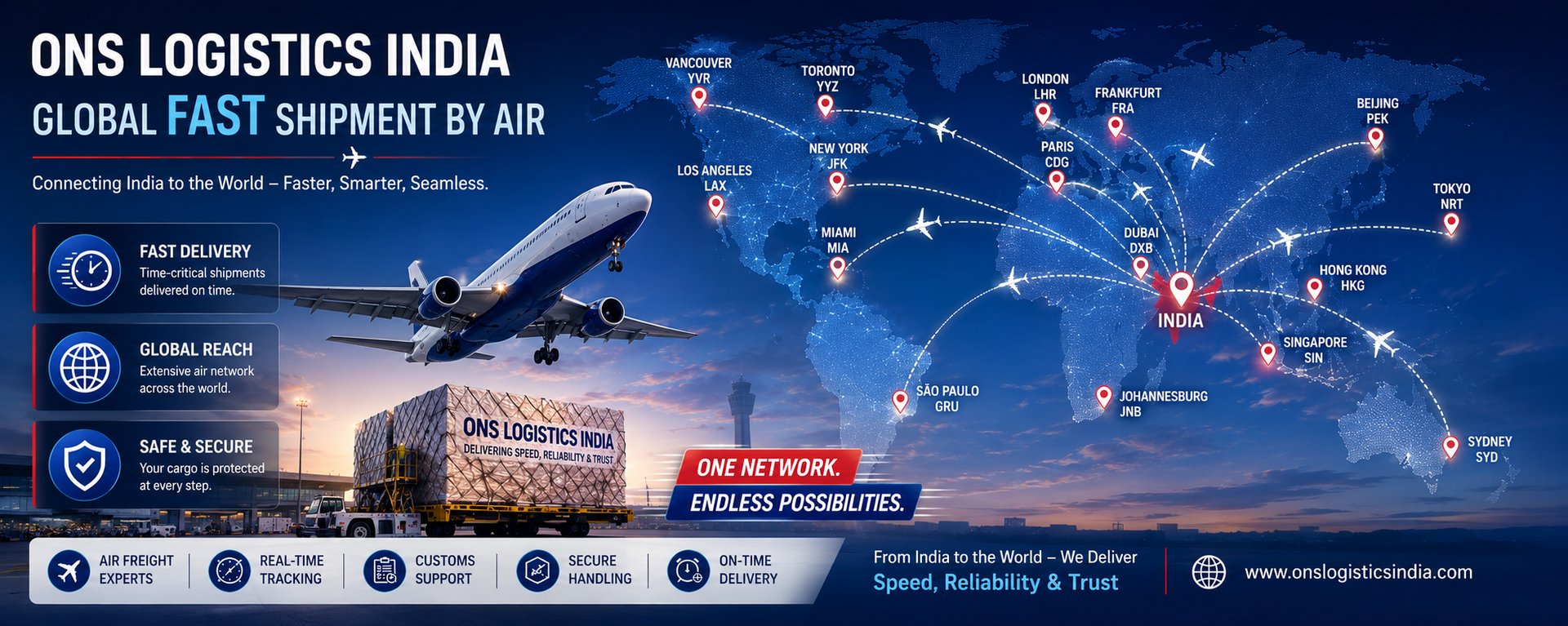 International Shipping ONS Logistics India