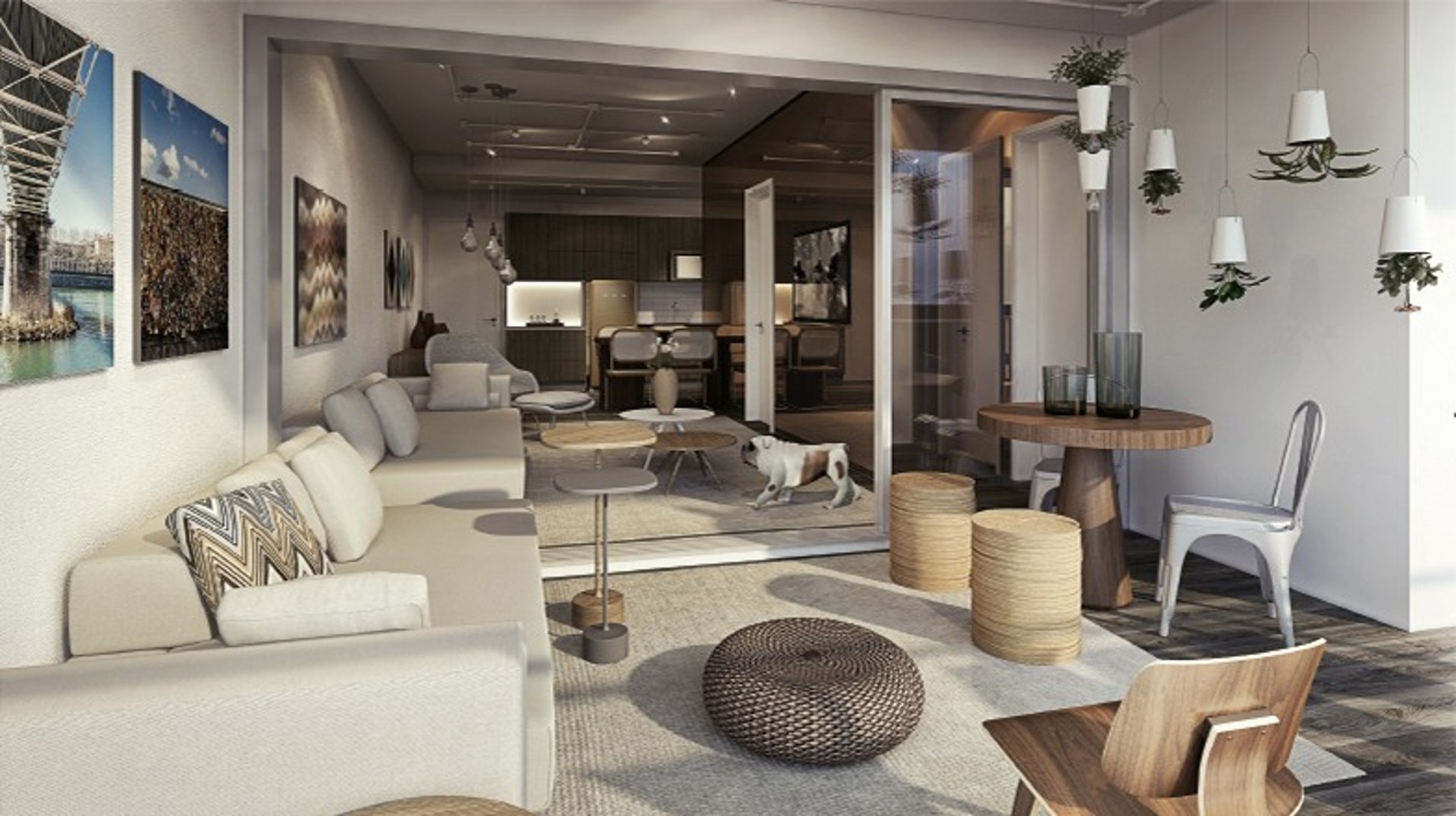 black and brown leather padded tub sofa