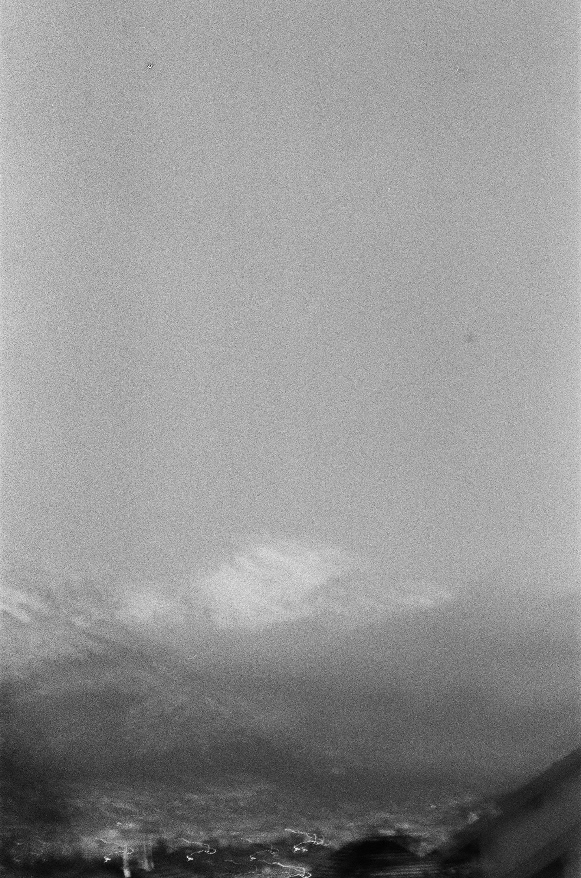 mountain range under blue sky