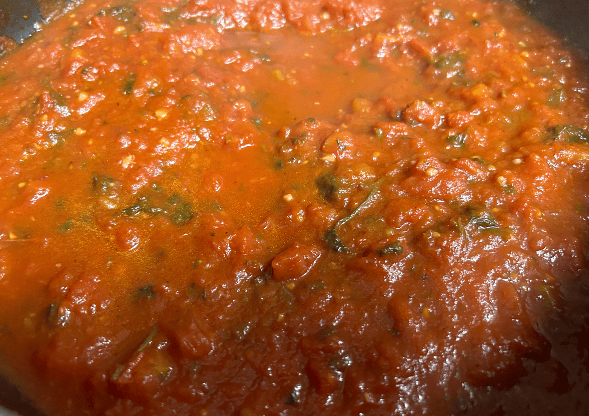 Marinara sauce.