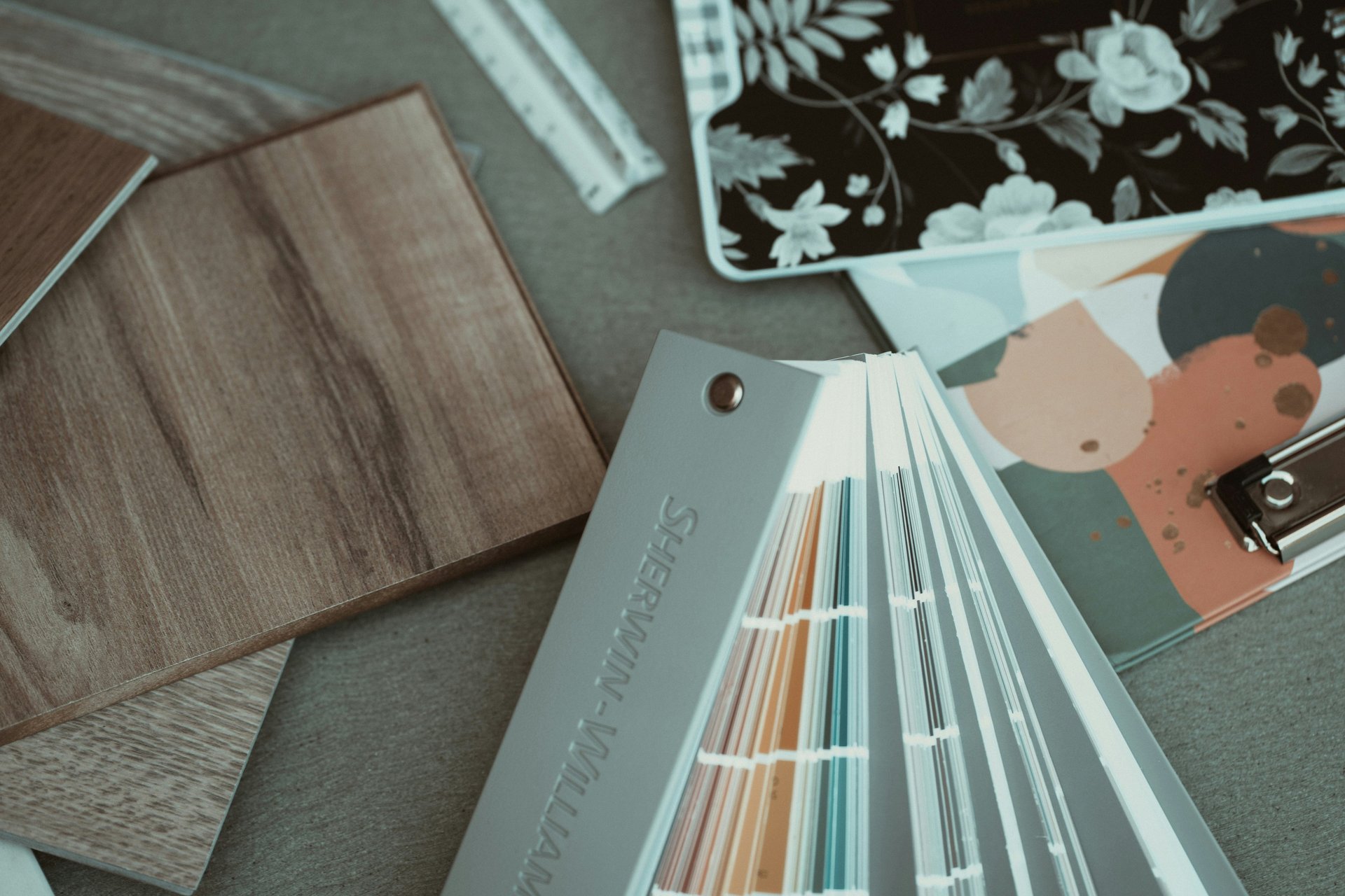 an abstract photo of a curved building with a blue sky in the background