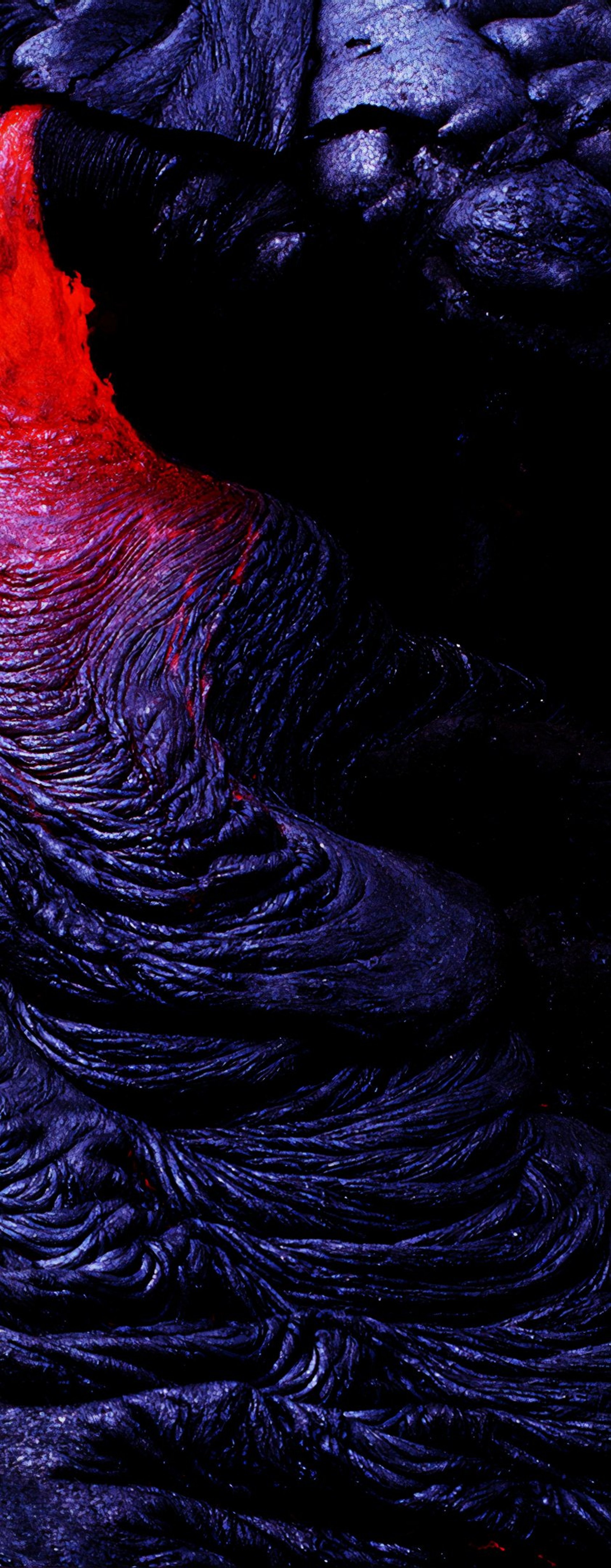 black and red abstract painting
