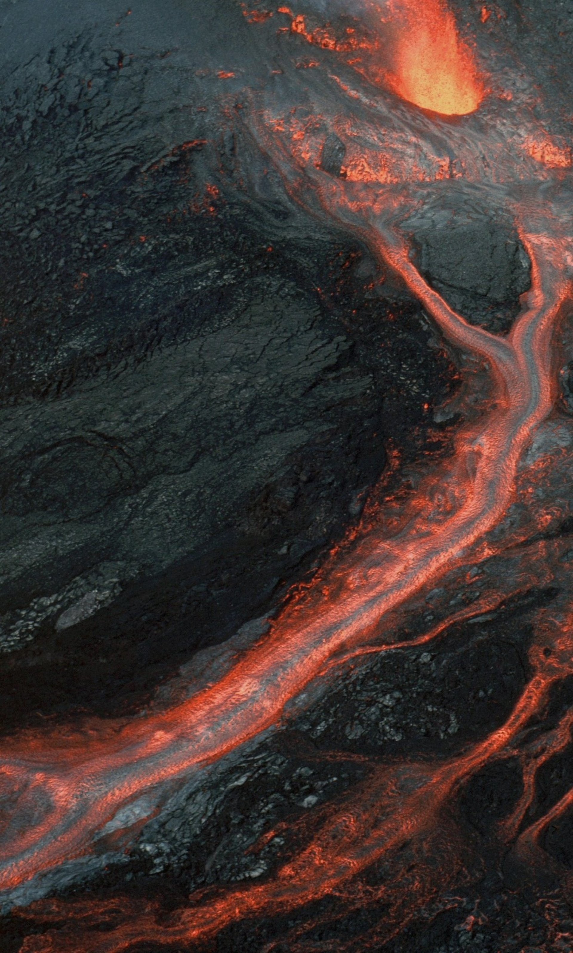 brown and black rock formation