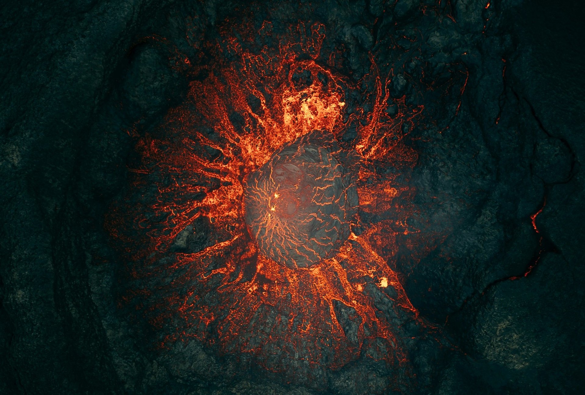 red and black abstract painting