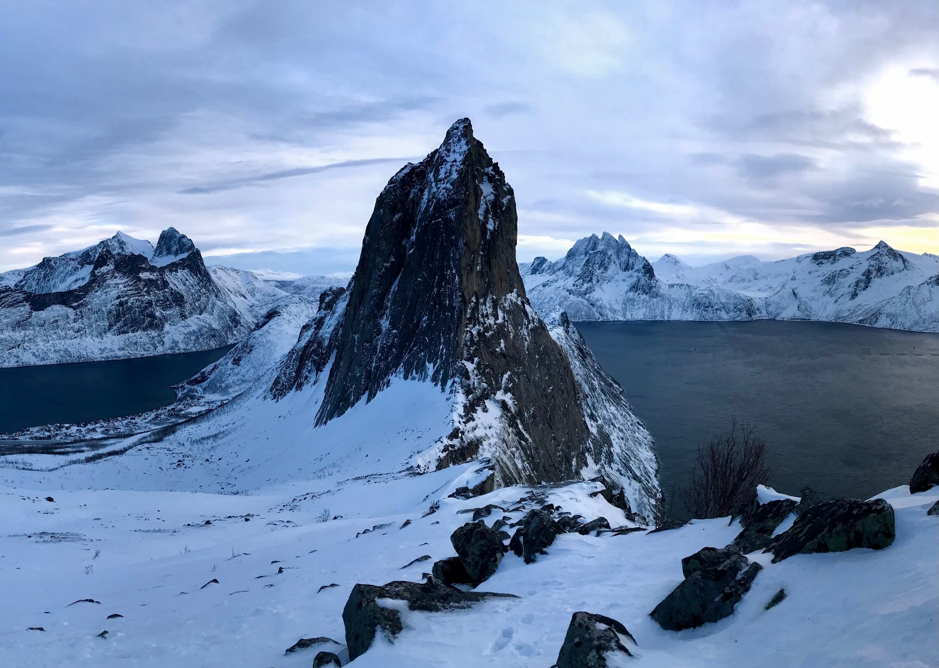 fjord norvégien Senja island