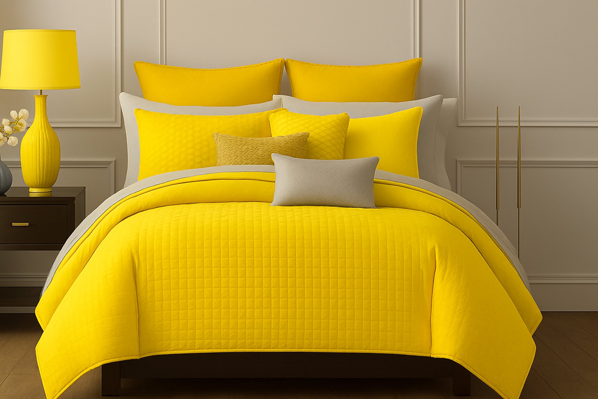 black blue and yellow textile
