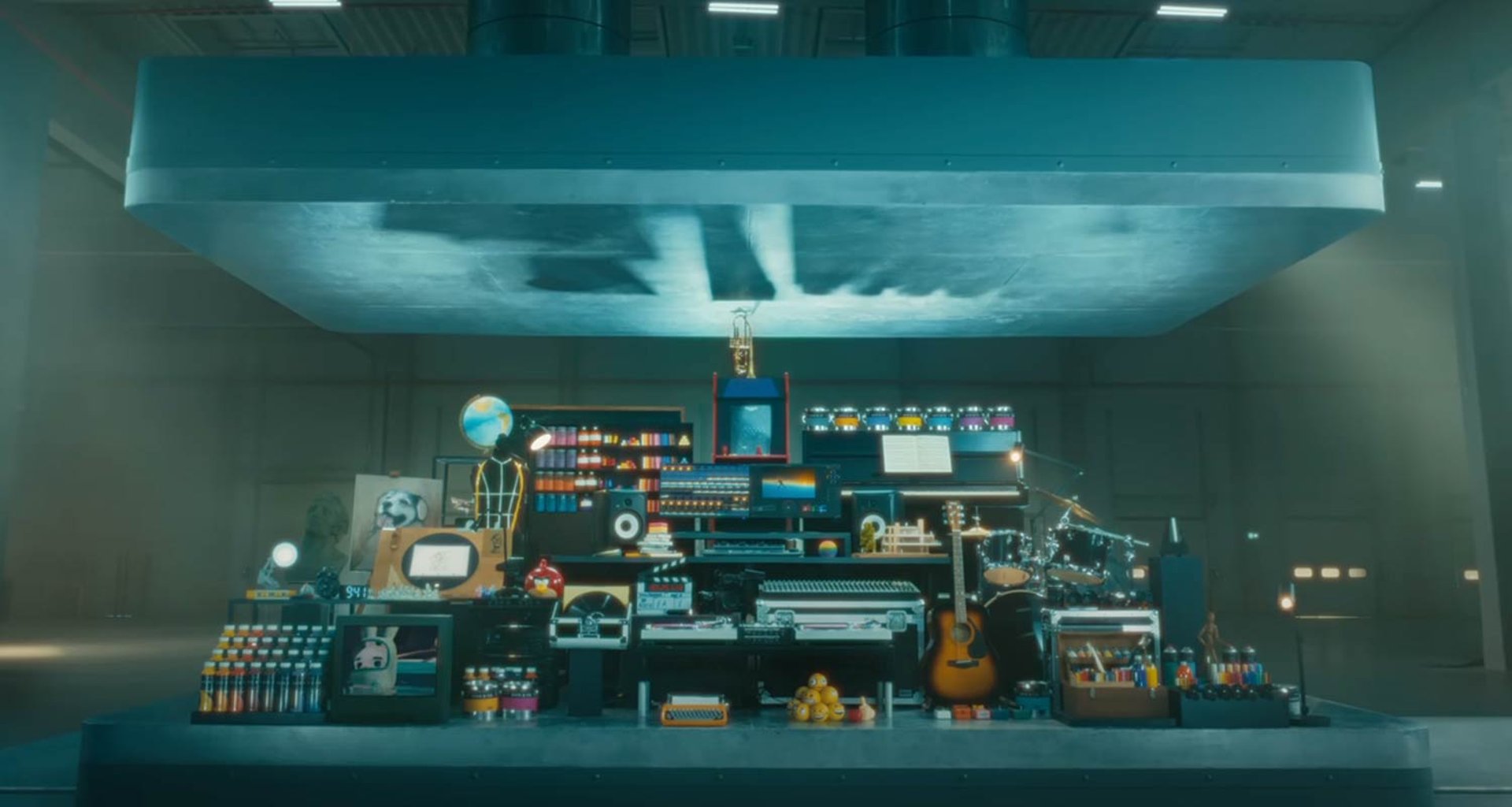 Electronic circuit boards piled together.