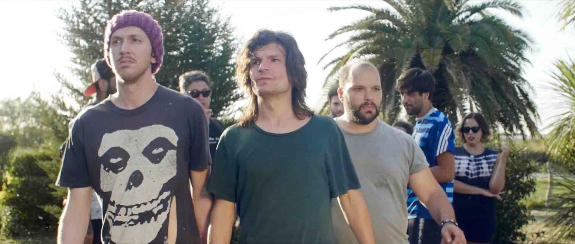 Still from the music video un documental sobre mi – cinematography by Mateo Sánchez Luna
